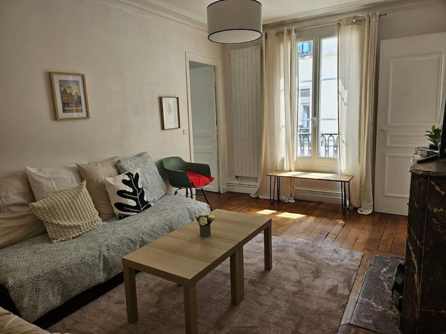 Charmant Nice Appartement 5 Personnes People Max Paris Bagian luar foto