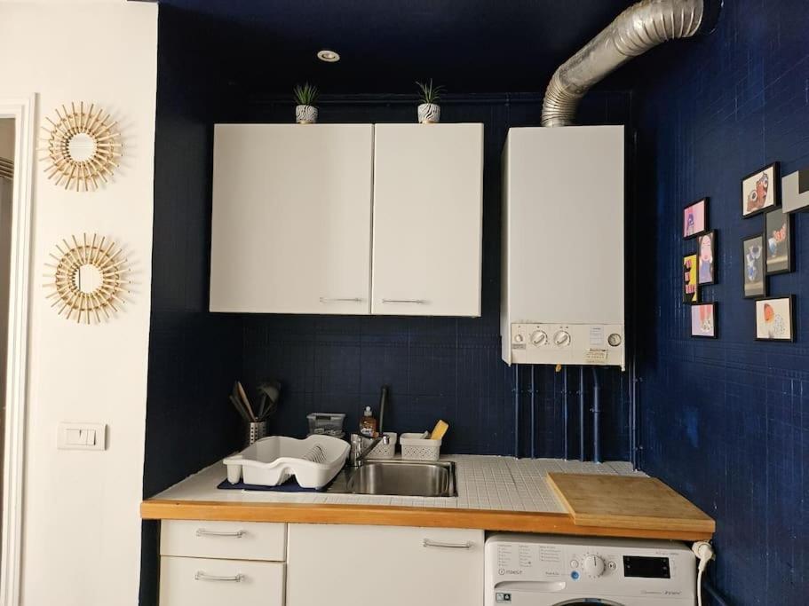 Charmant Nice Appartement 5 Personnes People Max Paris Bagian luar foto