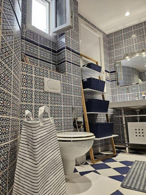 Charmant Nice Appartement 5 Personnes People Max Paris Bagian luar foto
