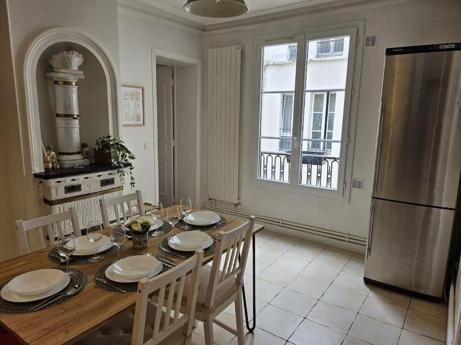 Charmant Nice Appartement 5 Personnes People Max Paris Bagian luar foto